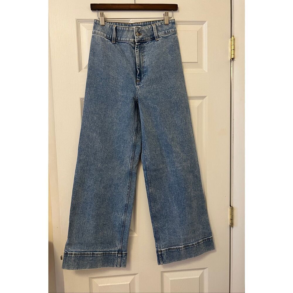 & Other Stories Paris Atelier Wide Leg Cropped Jeans – Size 4